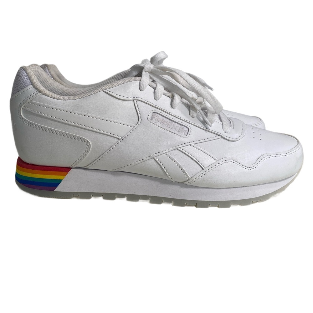 Reebok Classics Harman Run Pride Sneakers Rainbow Love Men's 10 /‎ Women’s 11.5